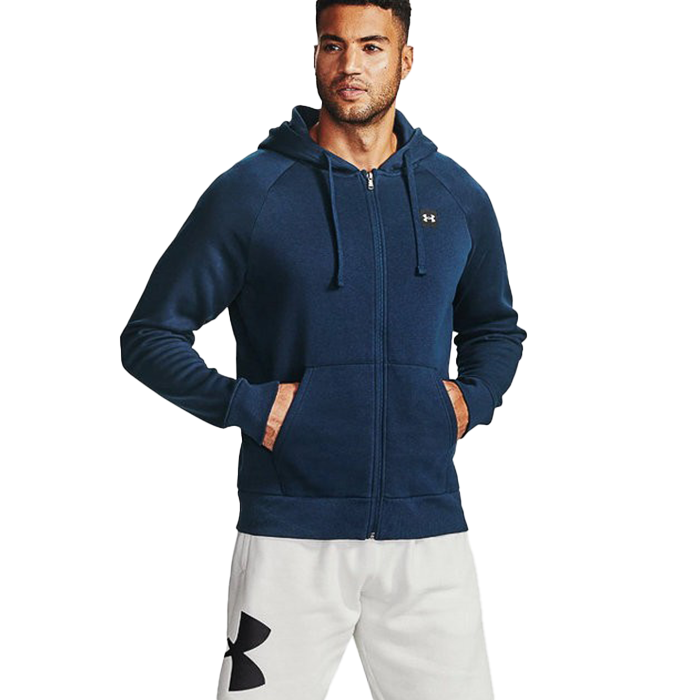 Under Armour UA Rival Fleece Full Zip Navy