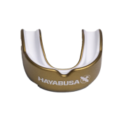 Боксерская капа Hayabusa Combat Gold/White