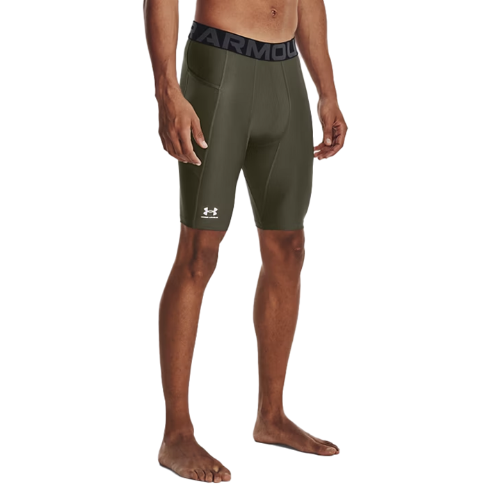 Компрессионные шорты Under Armour HeatGear Armour Long Green