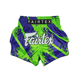 Шорты для тайского бокса Fairtex BS1928 Street King Green